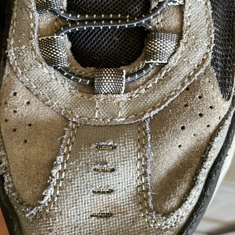 Skechers Sport Men Memory Foam Sneaker. Grey/Black - Picture 8 of 9